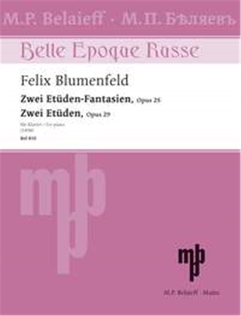 Zwei Etüden-Fantasien - Zwei Etüden op. 25 + 29